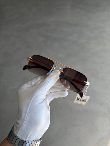 Auron Dark Brown- Gold (Premium)