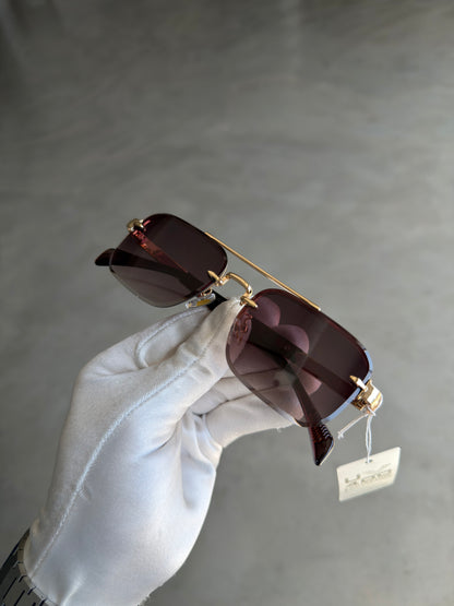 Auron Dark Brown- Gold (Premium)